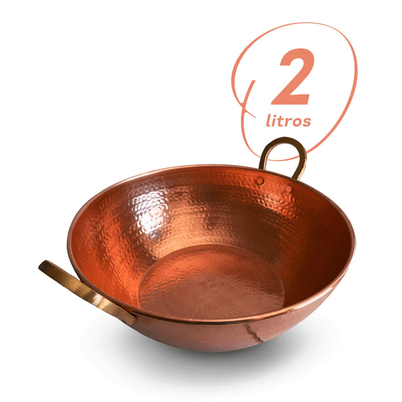 Tacho De Cobre Puro 2 Litros